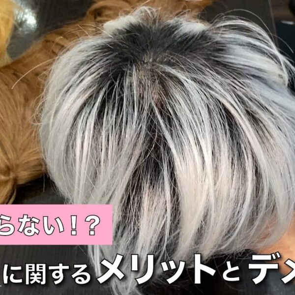 人工毛だからできるウィッグもあるんです！人工毛に関するメリットとデメリットをお話しします！